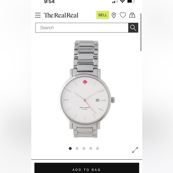 Kate Spade Gramercy Watch Silver - Picture 4 of 5